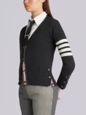 classic V-neck cashmere cardigan
