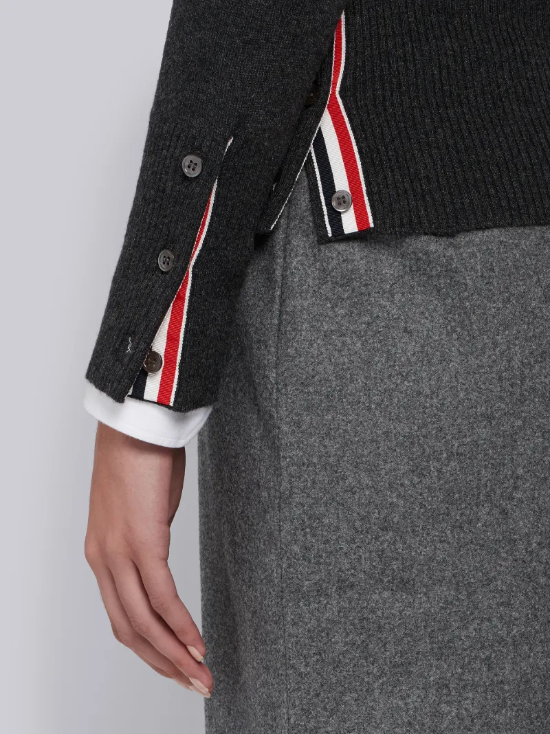 thom browne v neck cardigan