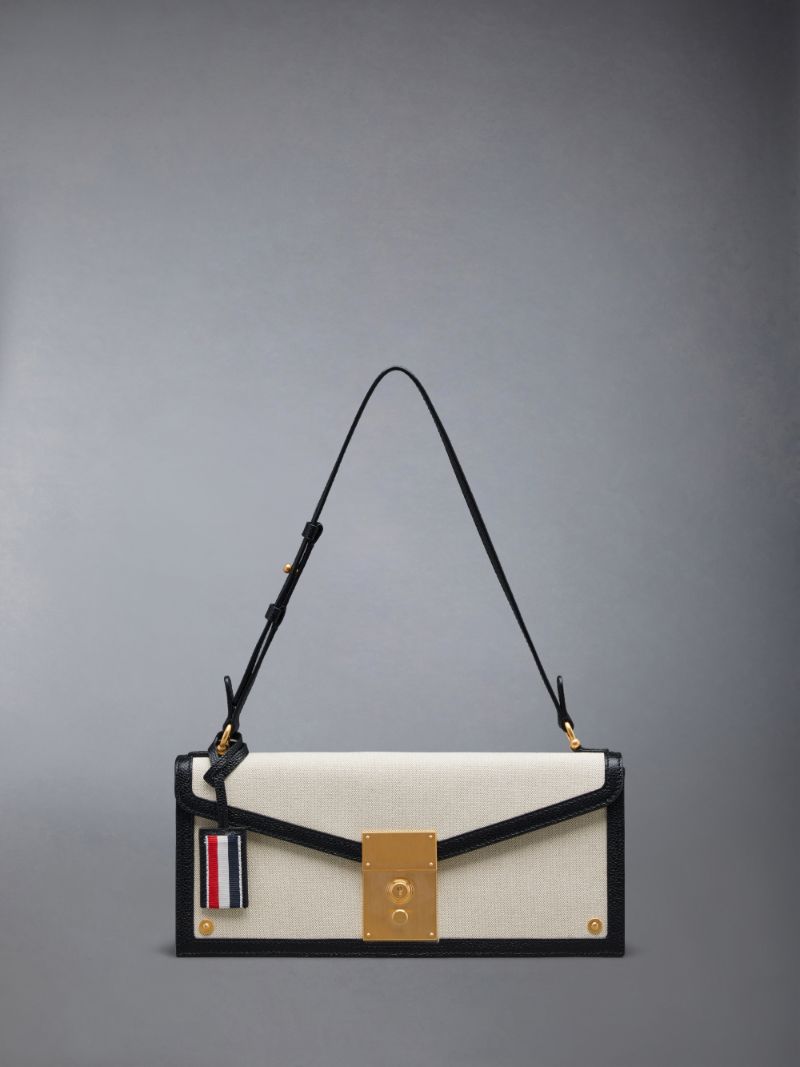 Canvas baguette bag sale