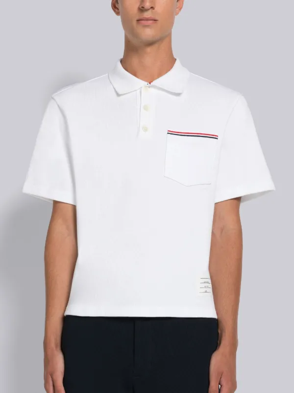 Cotton Interlock Short Sleeve Pocket Polo