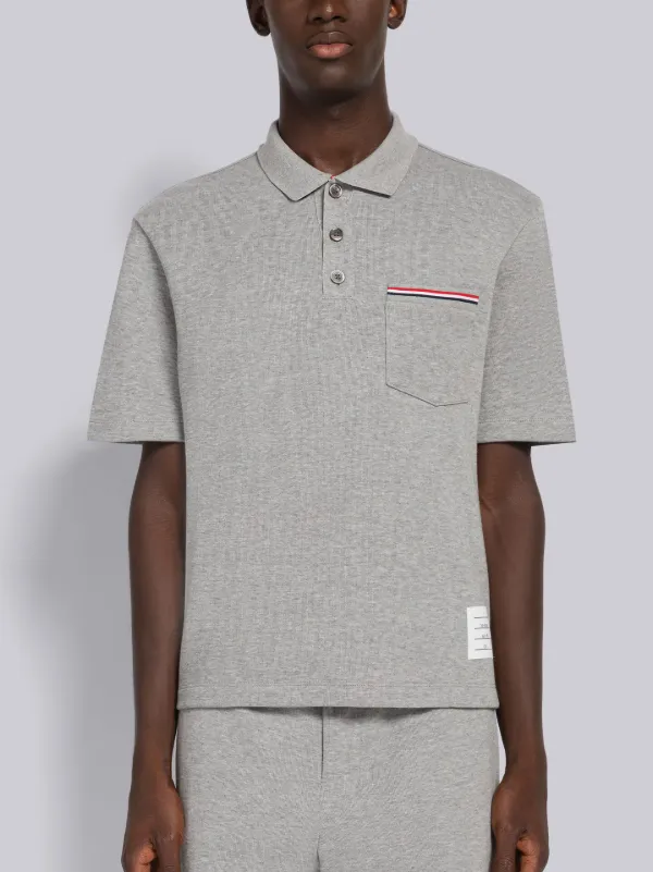 Cotton Interlock Short Sleeve Pocket Polo