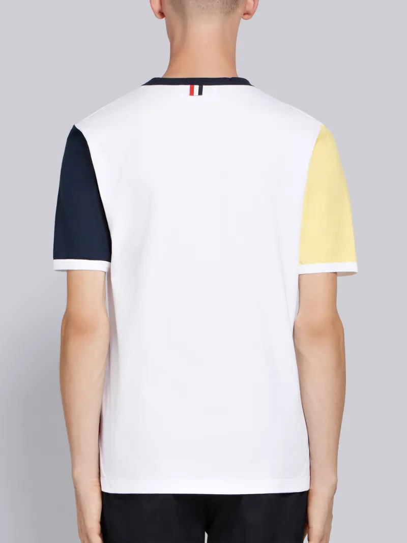 Cotton Jersey Ringer Tee