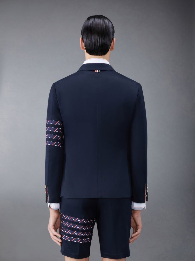 Thom browne 2024 navy suit