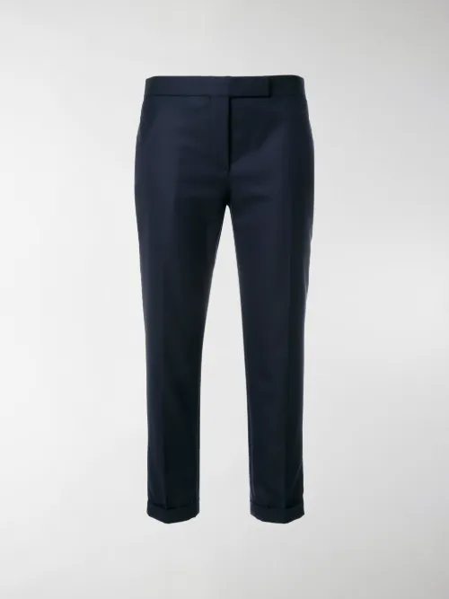 Thom Browne - cropped tailored trousers