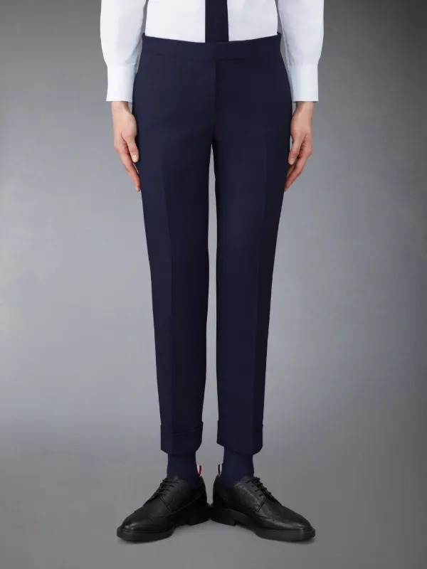 cropped tailored trousers