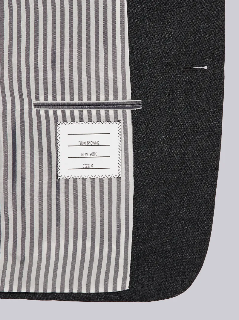 Dark Grey 2-Ply Fresco High Armhole Suit