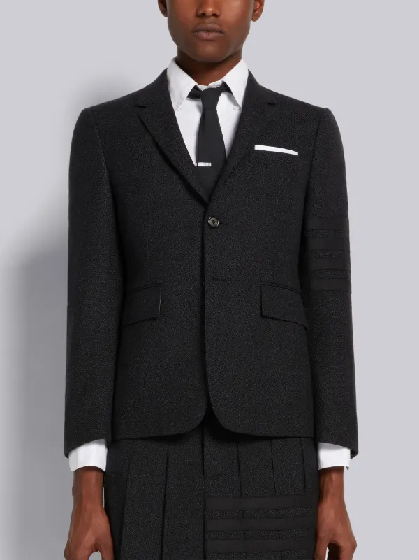 Dark Grey Thornproof Wool 4-Bar Classic Sport Coat