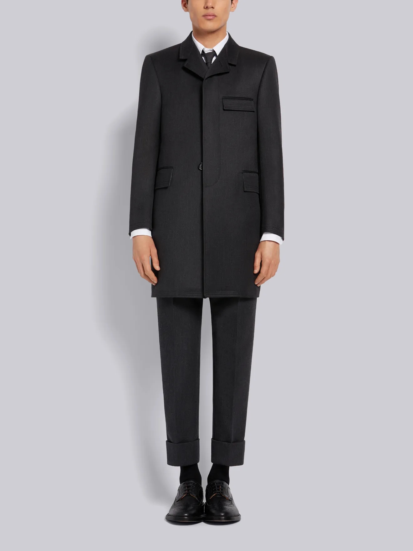 twill overcoat
