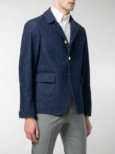 thom browne denim jacket