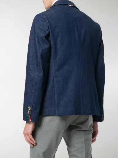 thom browne denim jacket