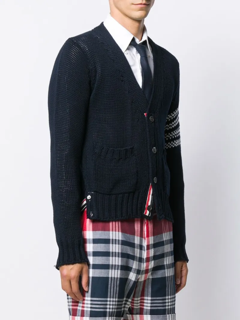 thom browne dolphin cardigan