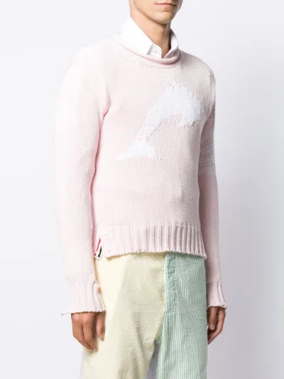 thom browne dolphin cardigan