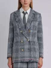 double breasted sack jacket