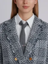 double breasted sack jacket