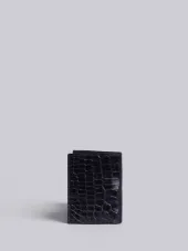 Double Card Holder In Alligator