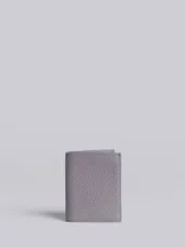Double Card Holder In Pebble Grain
