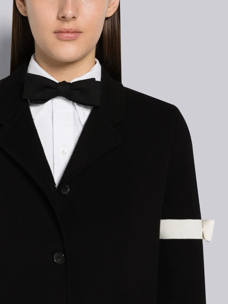 Double Face Cotton Bow Armband Sport Coat | Thom Browne Official