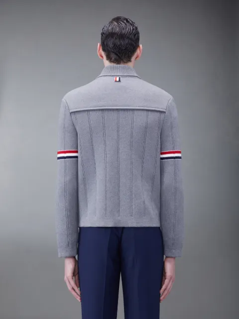 Plain Weave 4-Bar Shirt Jacket | Thom Browne