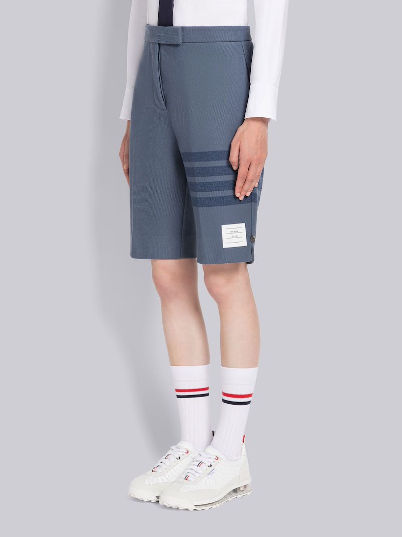 Double Face Tech Twill 4-Bar Bermuda Shorts
