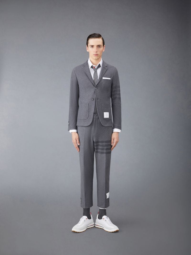 Double Face Tech Twill Sport Coat | Thom Browne