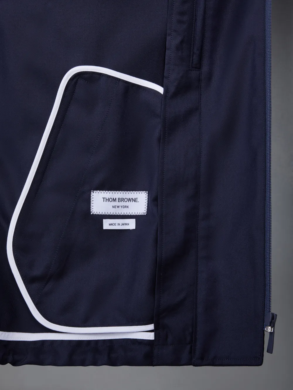 double-zip jacket | Thom Browne