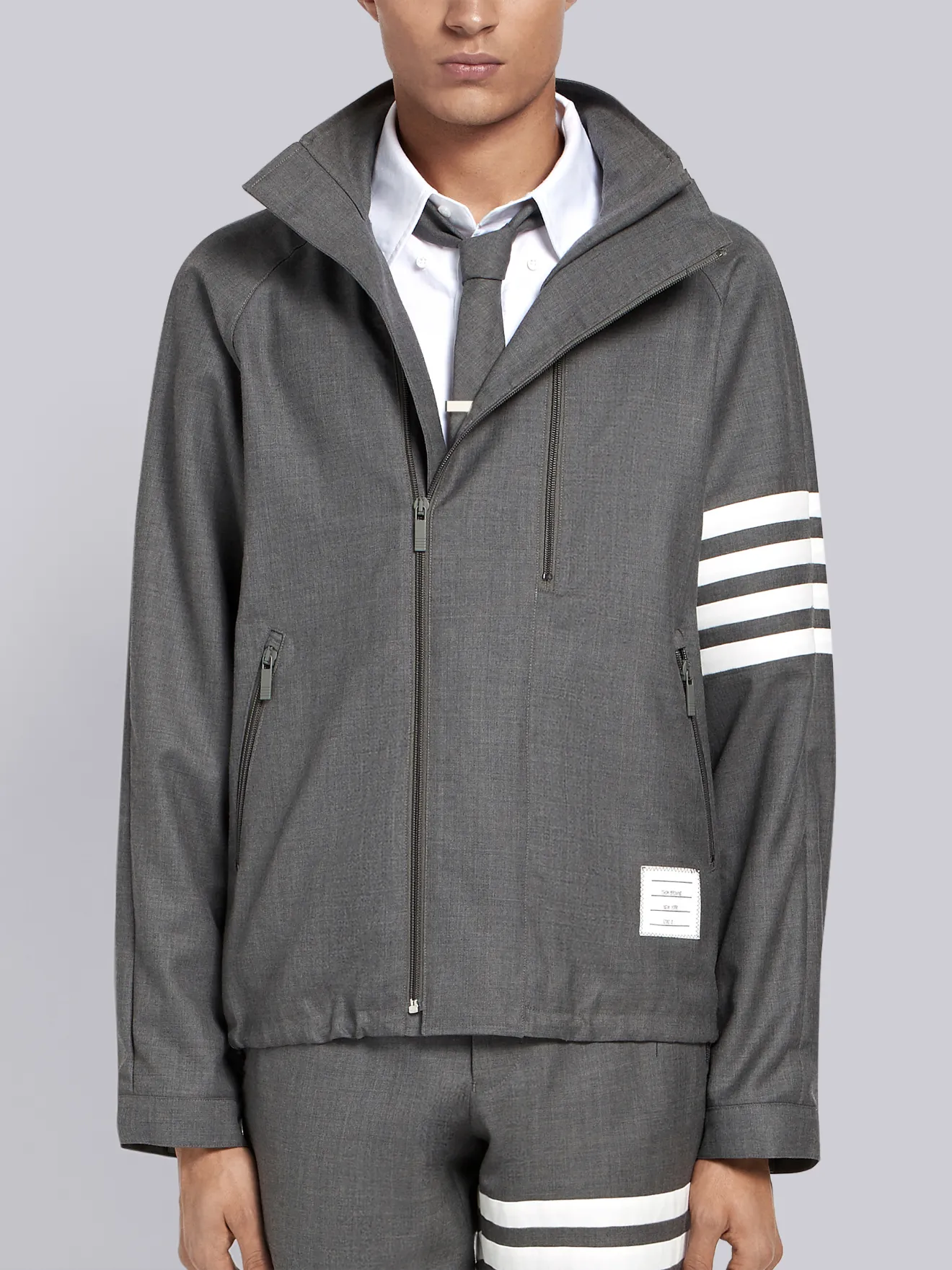 Double-zip Raglan Jacket | Thom Browne