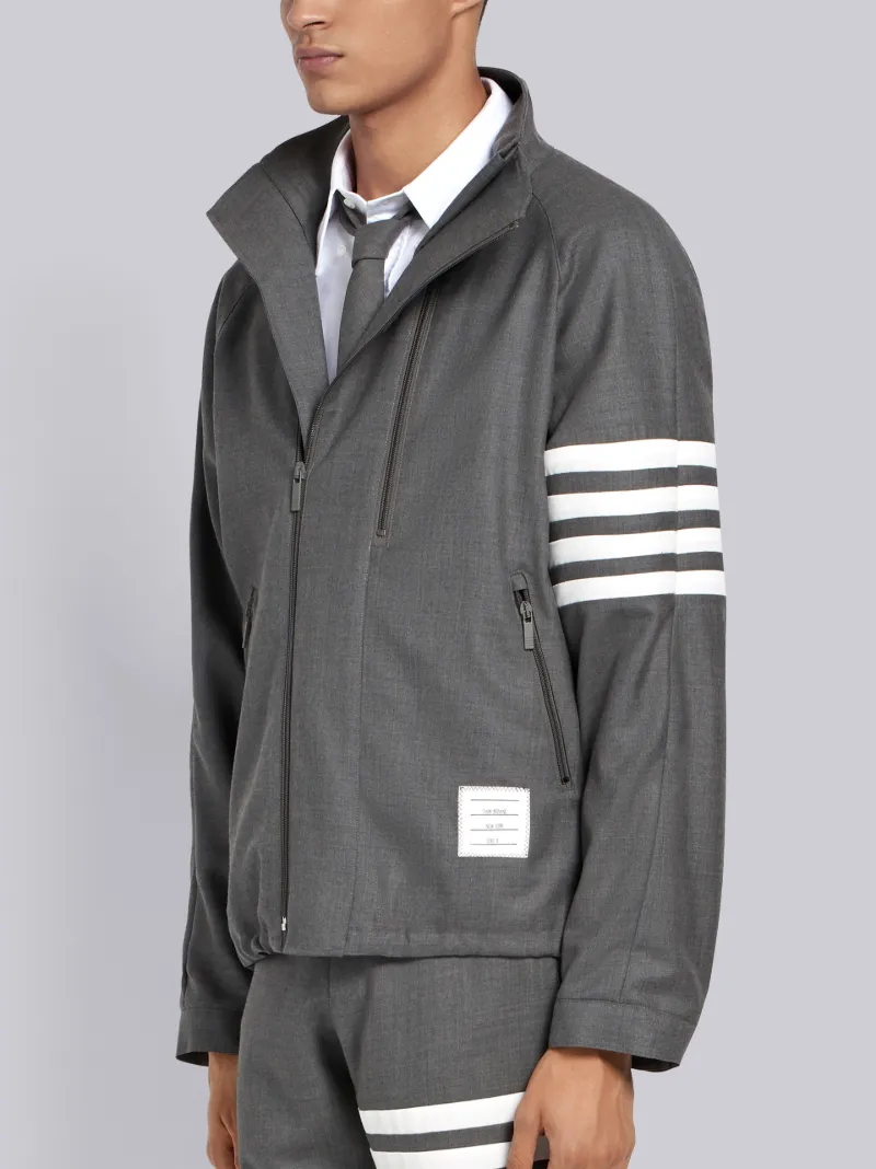 Double-zip Raglan Jacket