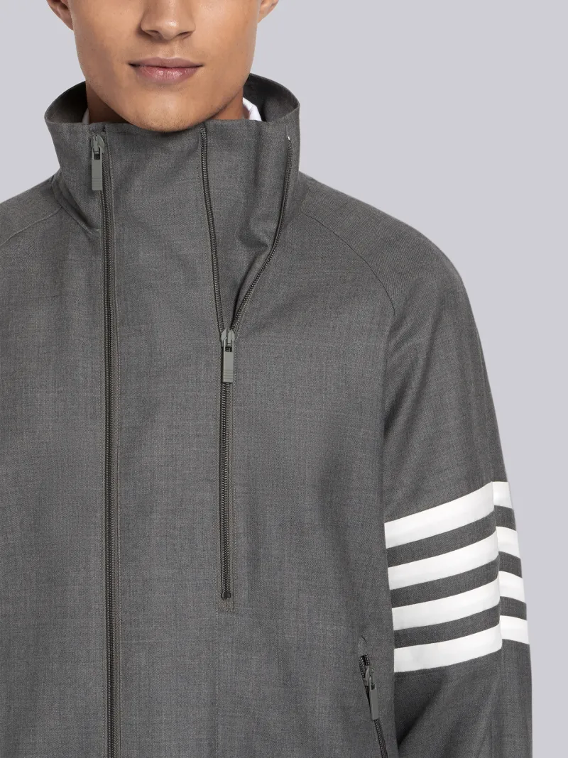 Double-zip Raglan Jacket