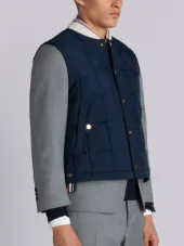 down-filled vest