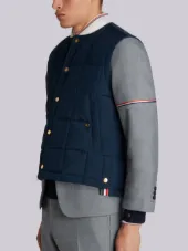 down-filled vest