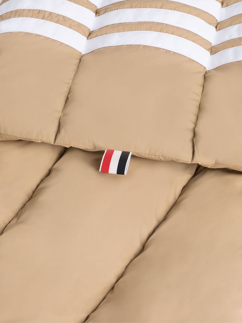 DOWN POLY TWILL 4-BAR VERTICAL PILLOW SCARF