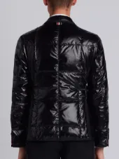 Downfilled Classic Single Breasted Sport Coat In Ripstop