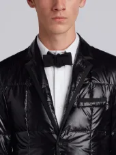 Downfilled Classic Single Breasted Sport Coat In Ripstop
