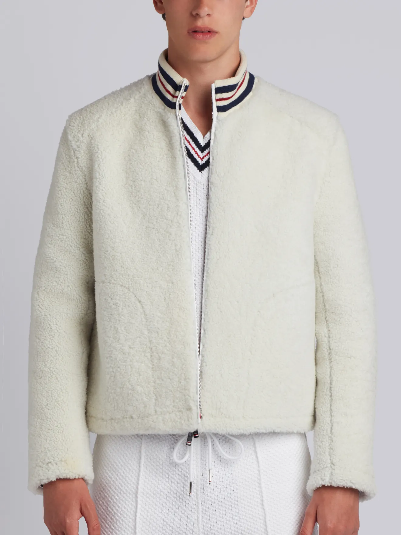 thom browne golf jacket