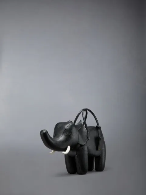 Zebra Bag in Pebble Grain | Thom Browne