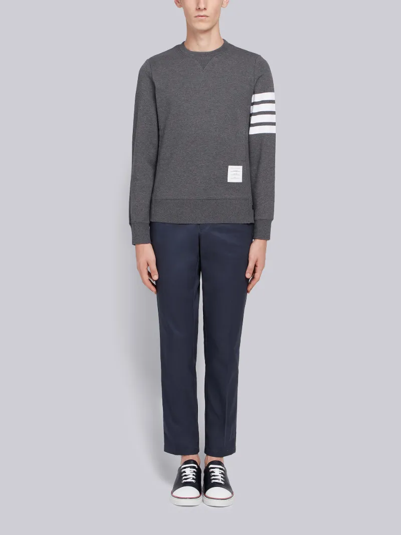 thom browne grey sweater