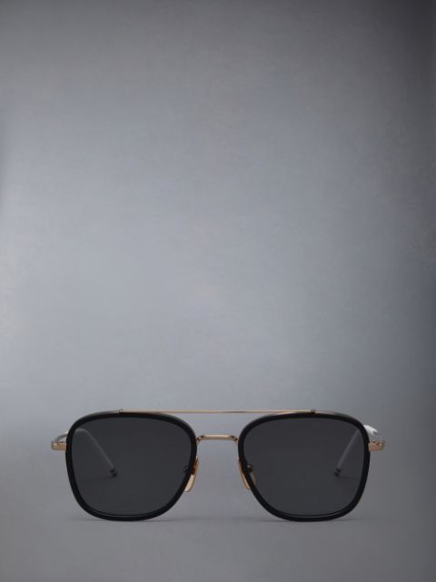 TB907 - White Gold Sunglasses | Thom Browne