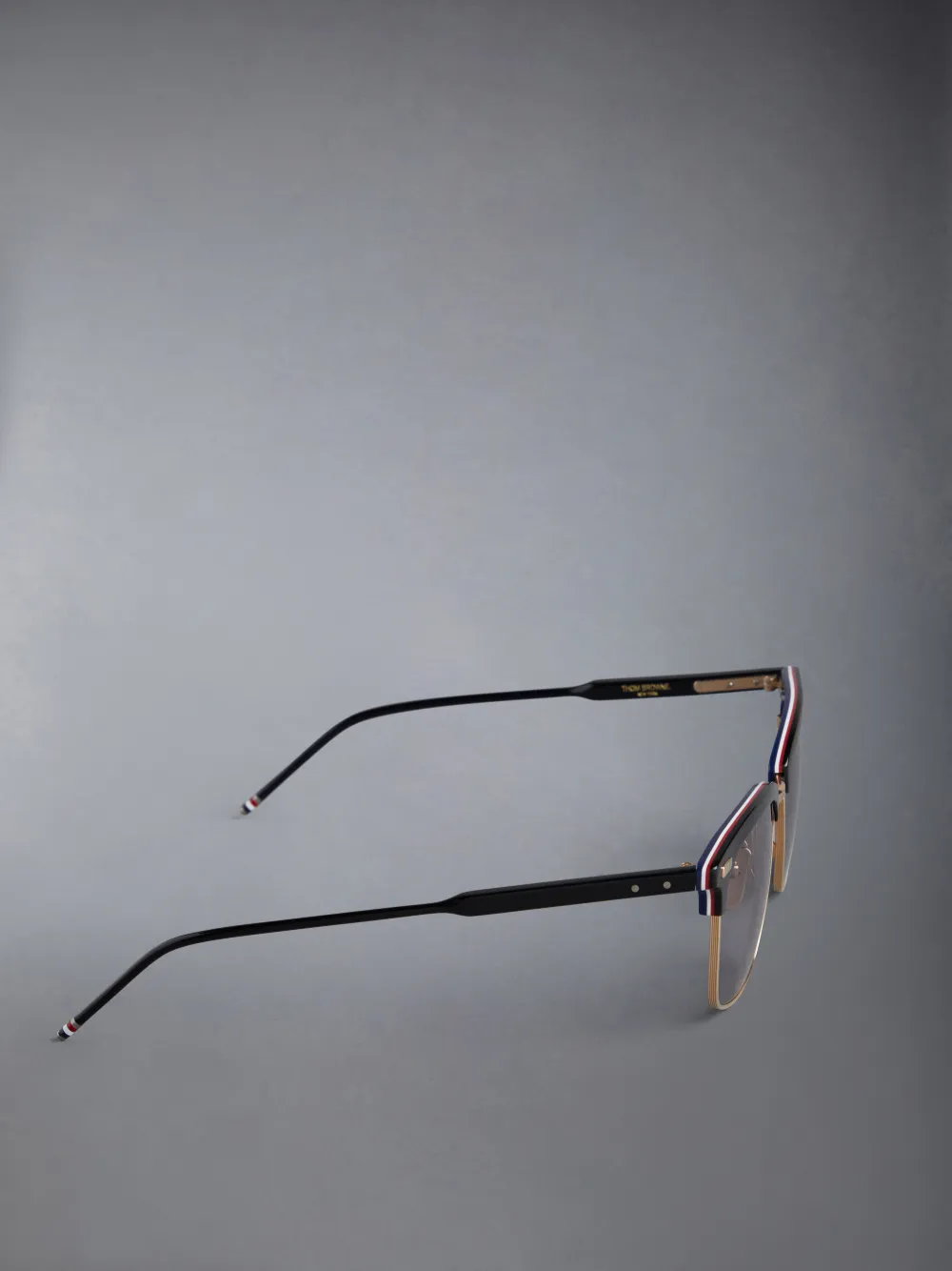【別倉庫からの配送】 Acetate And Browne Thom | Sunglasses Rectangular Titanium 小物