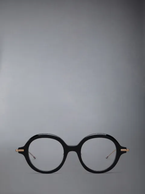 Acetate And Titanium Rectangular Eyeglasses | Thom Browne