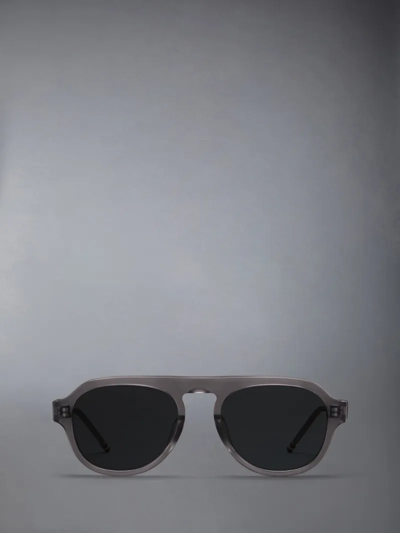 Acetate Oval Sunglasses