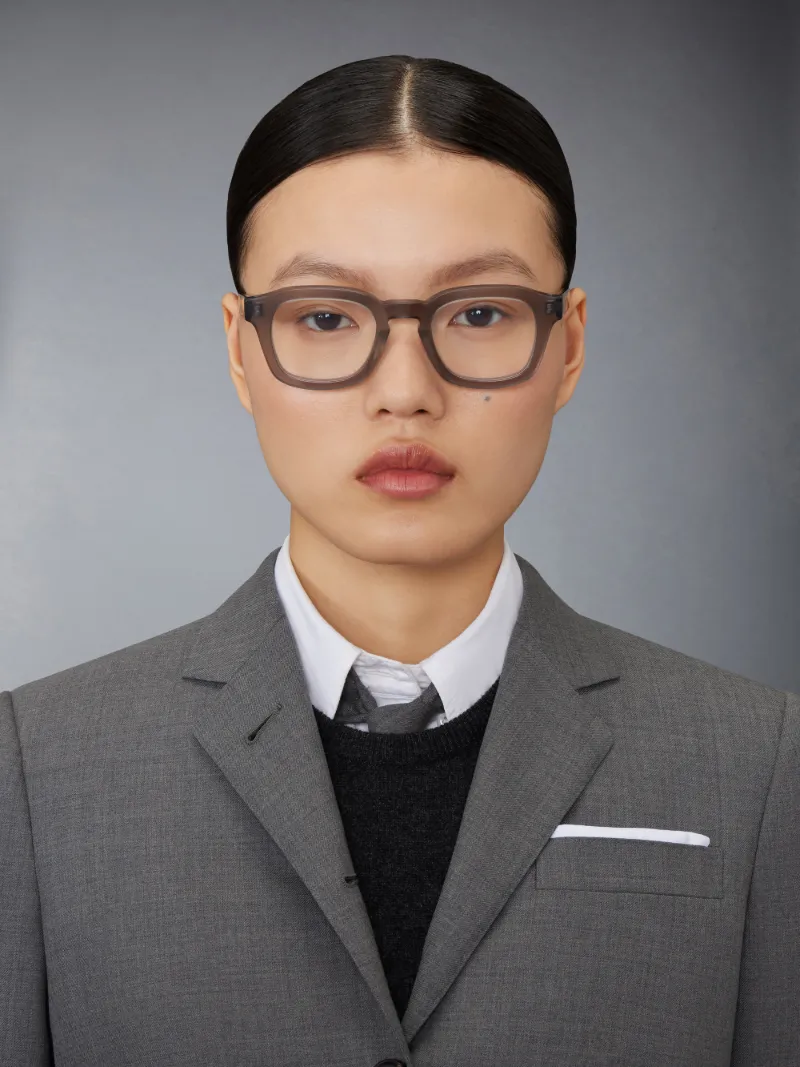 Acetate Rectangular Eyeglasses