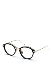 BLACK & SHINY 18K GOLD OPTICAL GLASSES
