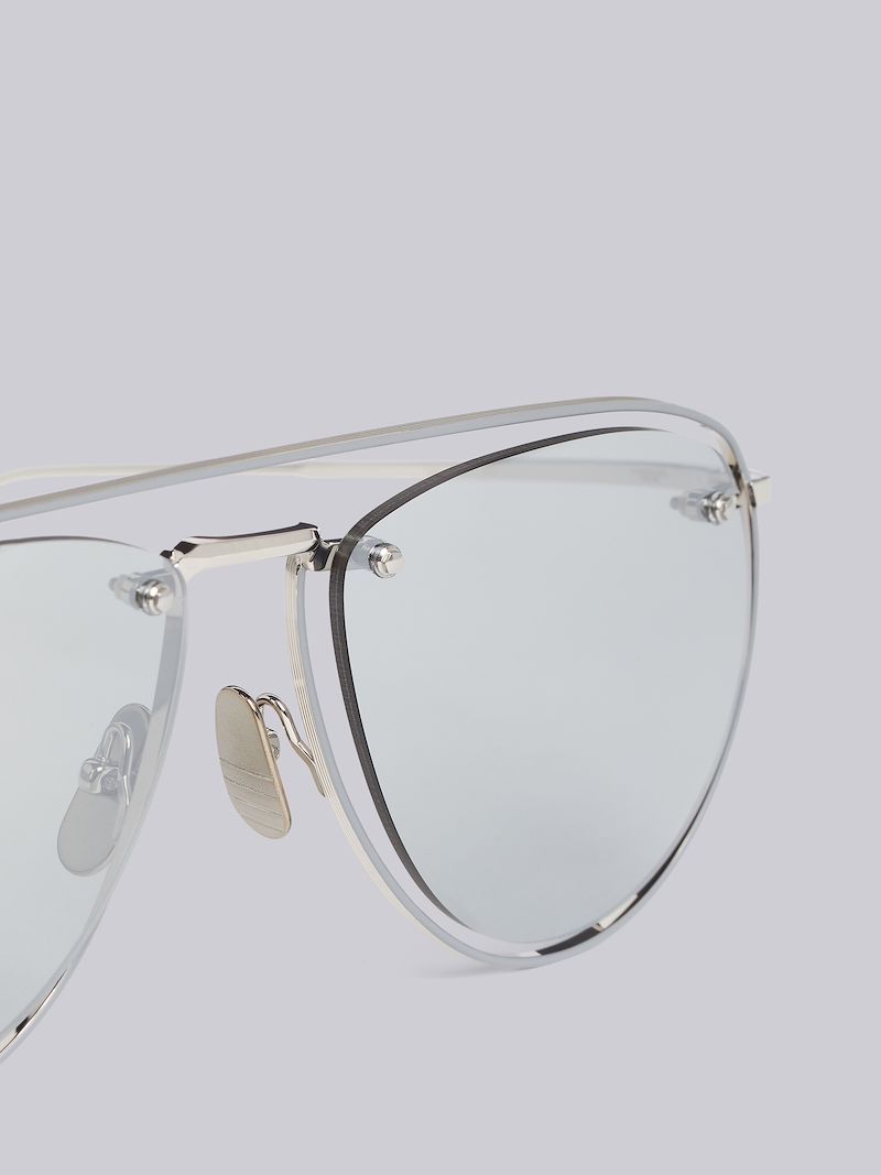 pilot-frame sunglasses
