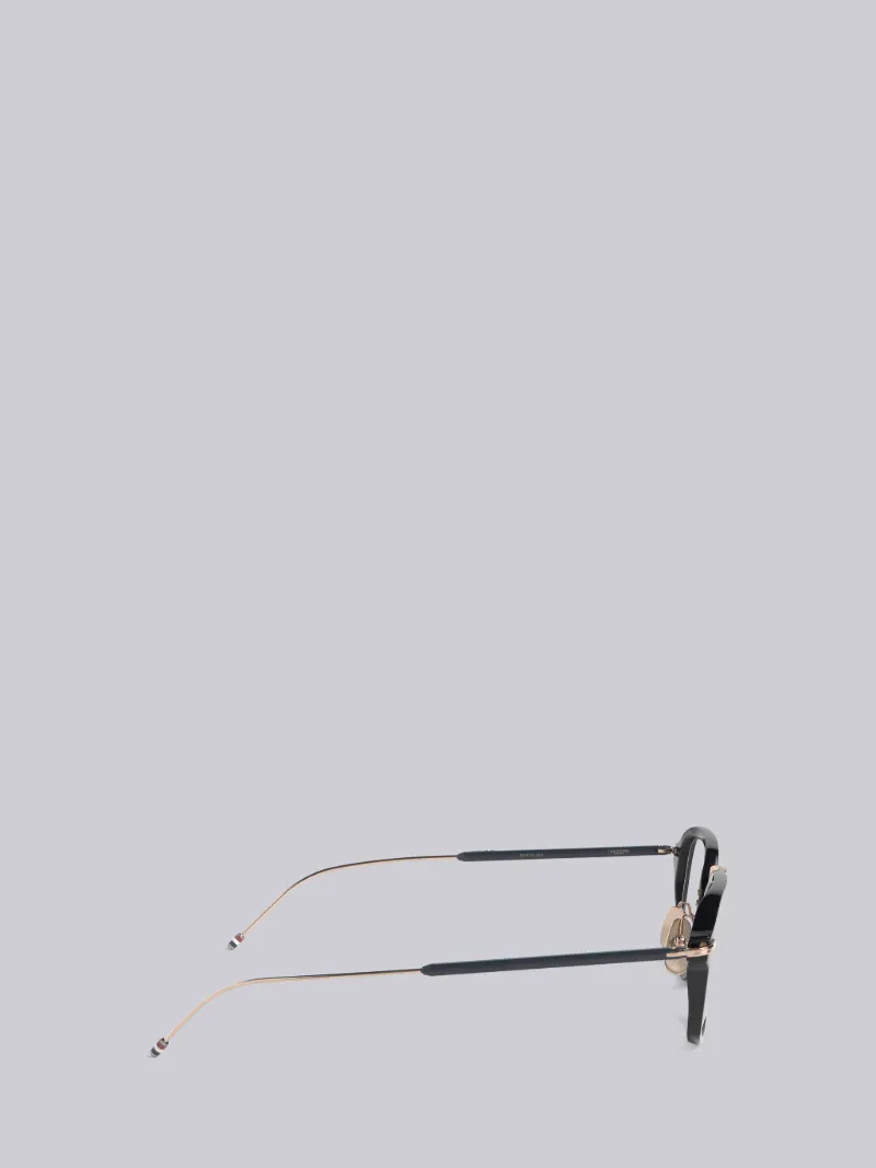 TB423 - Navy And White Gold Clubmaster Glasses TB423 - Navy And White Gold Clubmaster Glasses