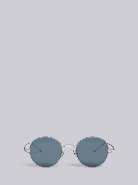 silver circle sunglasses