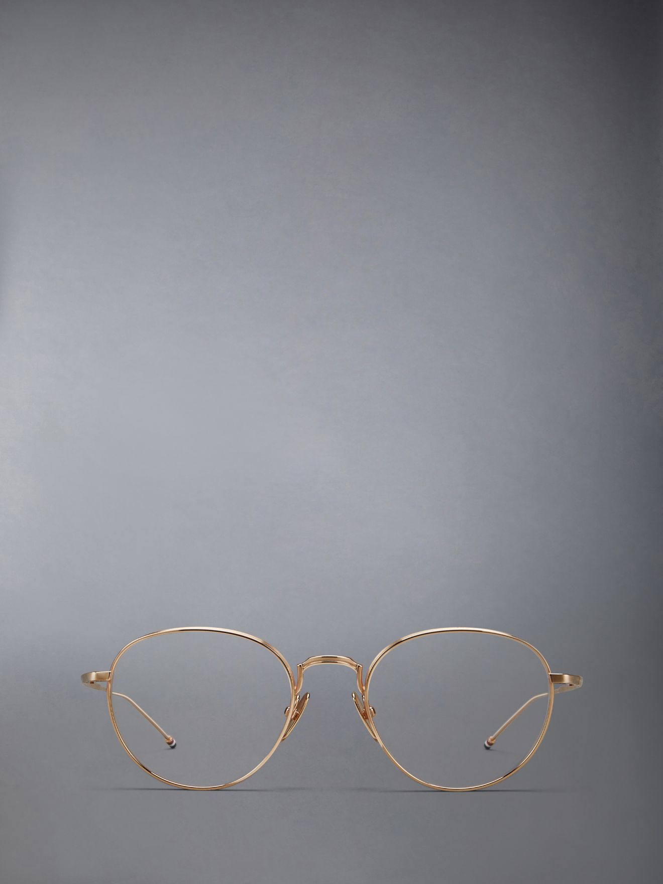 Gold shops rimmed eyeglasses