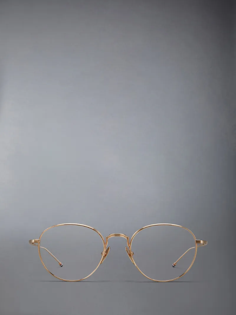 Titanium Round Eyeglasses