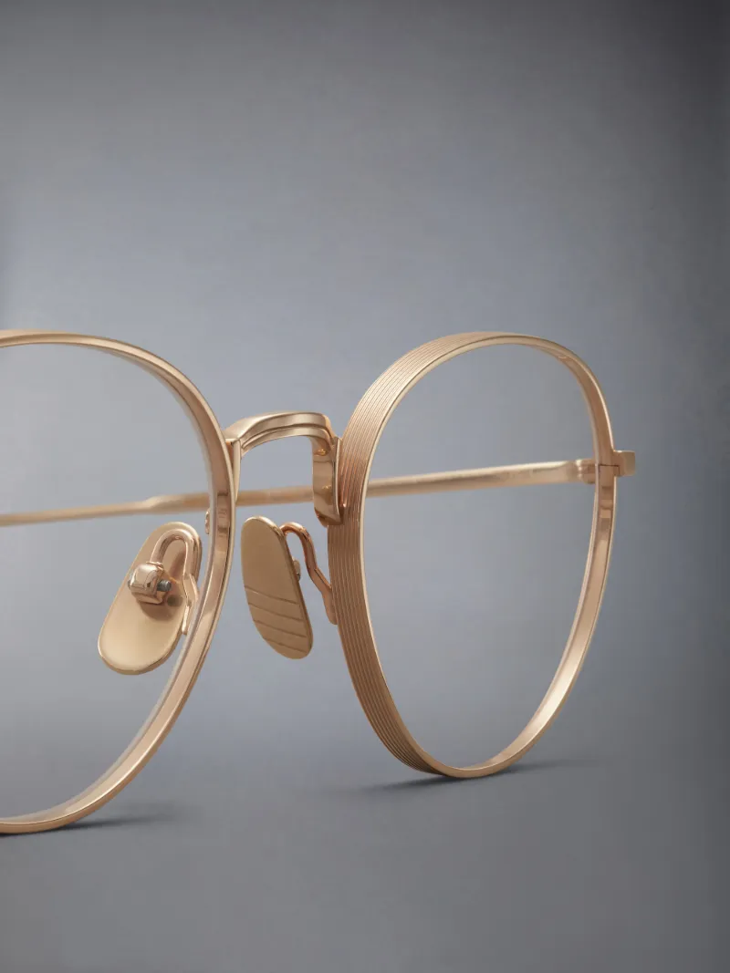 Titanium Round Eyeglasses