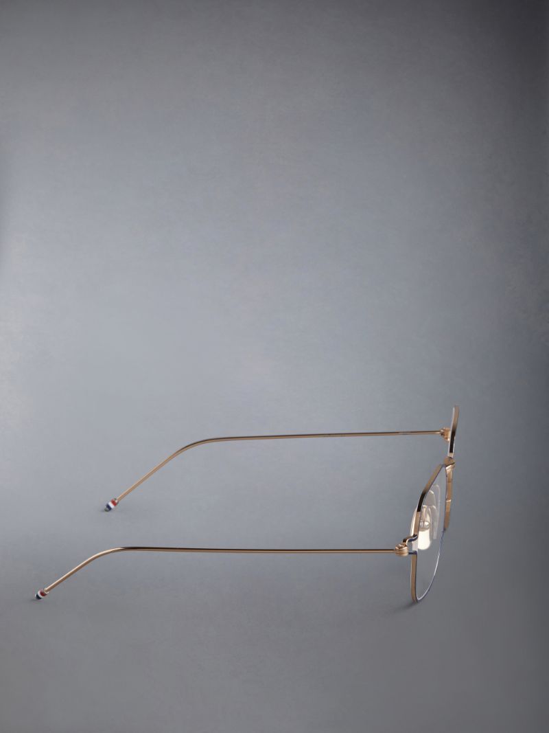 Titanium Square Eyeglasses