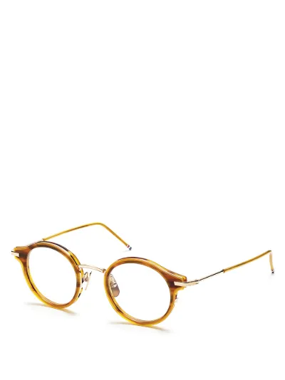Walnut & 18k Gold Optical Glasses Walnut & 18k Gold Optical Glasses